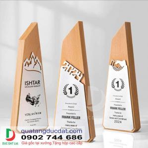 Cúp Gỗ Kim Loại 05