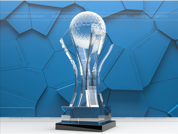 Các mẫu cúp thể thao pha lê sang trọng